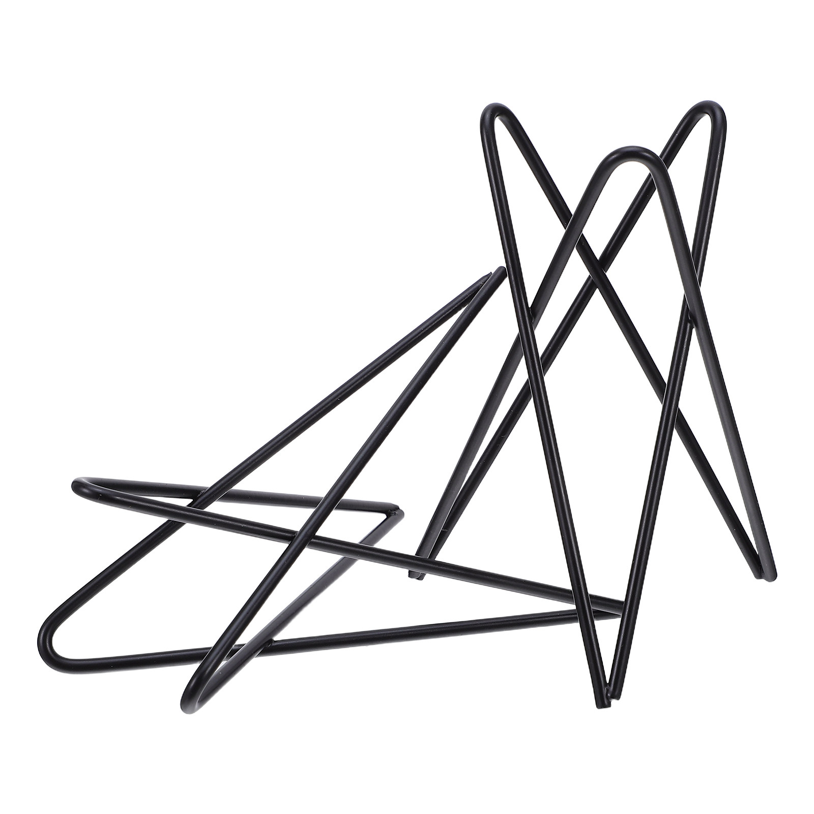 Air Plant Tillandsia - 2개 세트 페인트칠된 철제 삼각대 틸랜디아