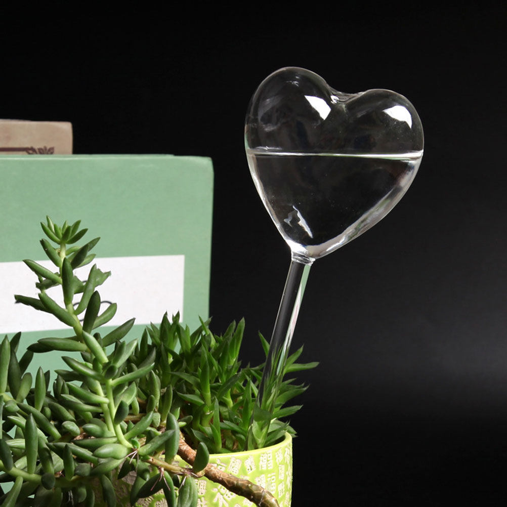 3개 하트 모양 유리 자동 급수 글로브, 화분 식물 분 - Plant Parent 리뷰 및 가격