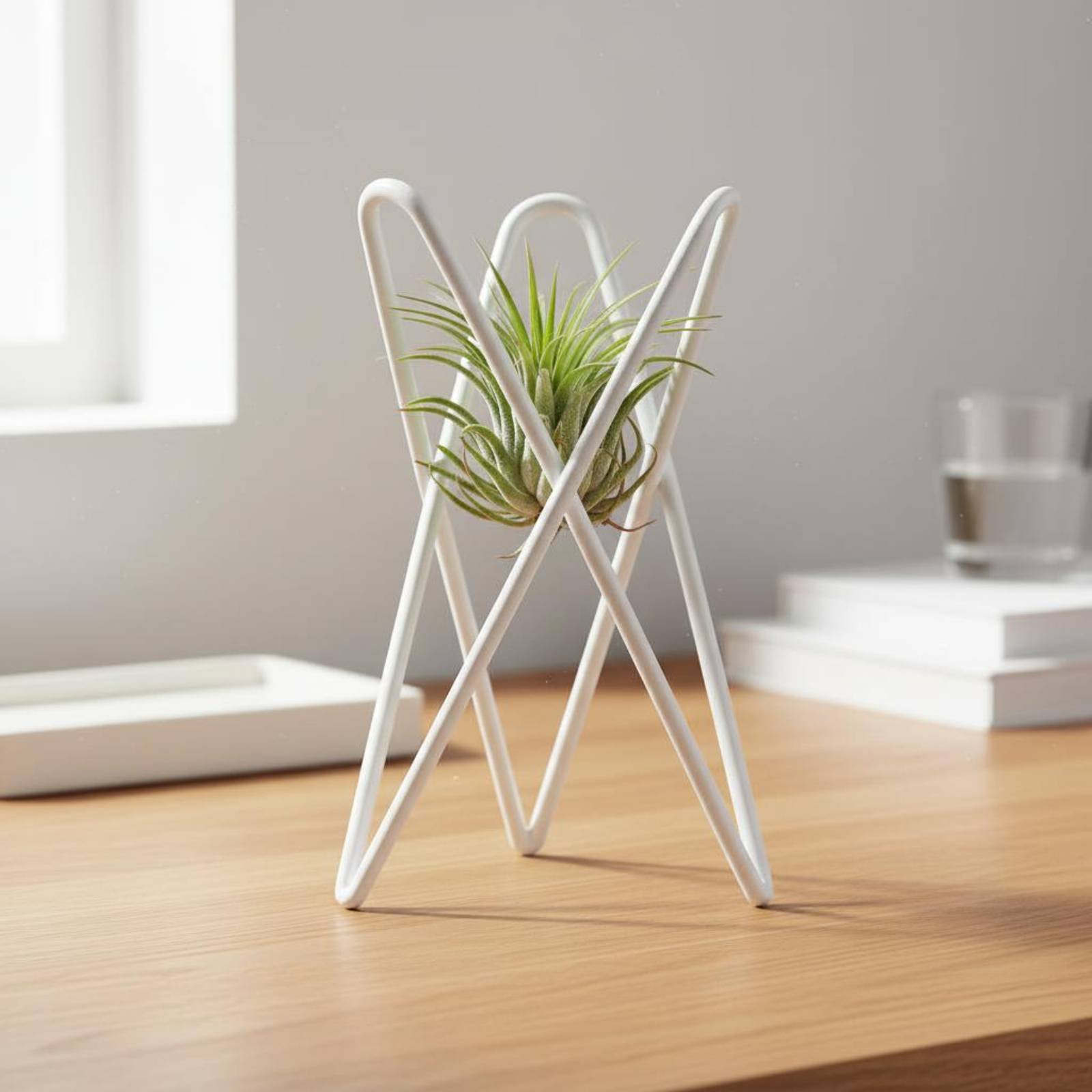 에어 플랜트 스탠드 미니멀리스트 디자인 에어 플랜트 홀 - Air Plant Tillandsia 리뷰 및 가격