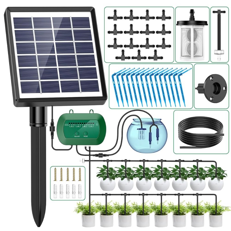 냄비 식물을위한 내장 1800mAh 배터리 관개 기능이 - Plant Parent 리뷰 및 가격