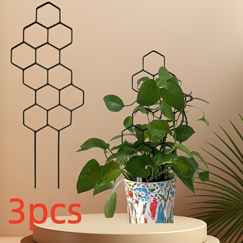 3개입 식물 지지대 클라이밍 랙 식물 모양/디자인/고정 - Plant Parents 리뷰 및 가격