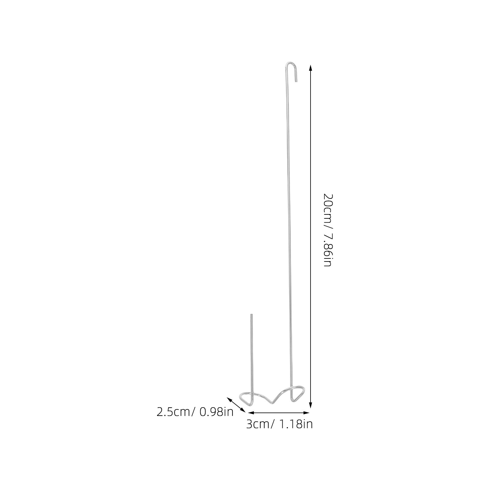 3Pcs 세련된 금속 에어 플랜트 홀더 후크 틸랜디아  - Air Plant Tillandsia 리뷰 및 가격
