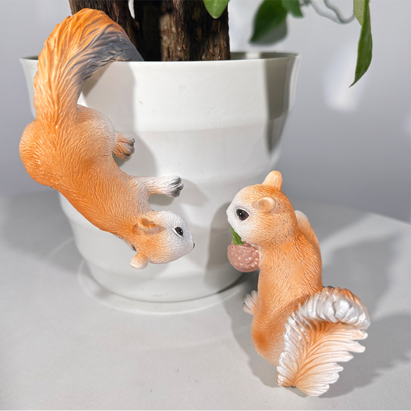 2pcs 크리 에이 티브 다람쥐 매달려 화분 야외 정원 - Plant Parents 리뷰 및 가격